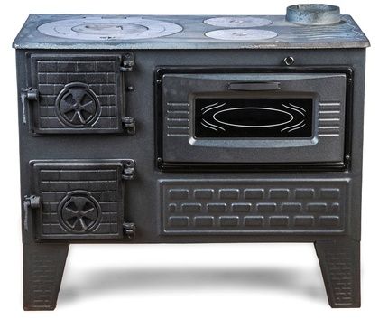 Отопительно-варочная печь МастерПечь ПВ-04 с духовым шкафом, 7,5 кВт в Добрянке