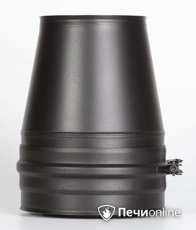 Комплектующие дымохода Schiedel Конус д250 PM25 (Черный) Permetr в Добрянке