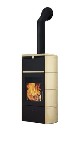 Печь-камин Edilkamin Flamma 24 kw V.A. Pergamena с Т/О в Добрянке