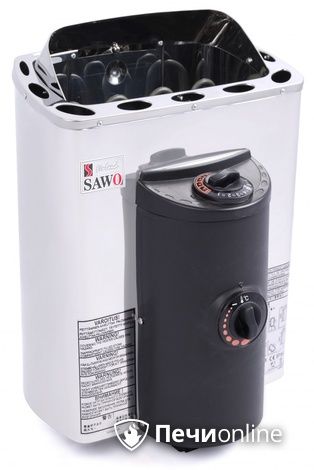Электрокаменка для сауны Sawo Mini X MX-30NB-Z с пультом управления в Добрянке