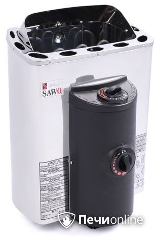 Электрокаменка для сауны Sawo Mini X MX-36NB-Z с пультом управления в Добрянке