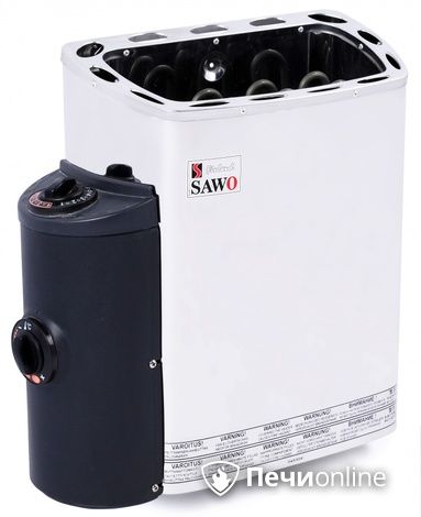 Электрокаменка для сауны Sawo Mini MN-30NB-Z со встроенным пультом управления в Добрянке