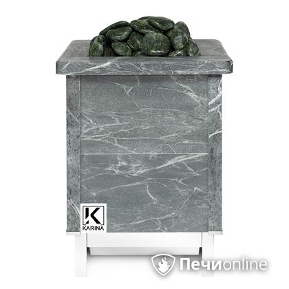 Электрическая печь Karina Quadro 6 кВт Талькохлорит в Добрянке