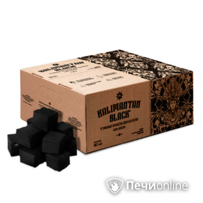  Kalimantan Black Кокосовый уголь для барбекю, 8кг в Добрянке