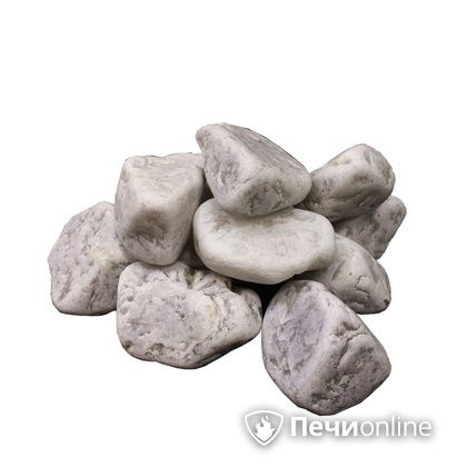 Камни для бани Огненный камень Кварц шлифованный отборный 10 кг ведро в Добрянке