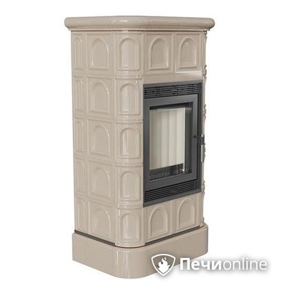 Печь-камин Kratki Blanka 8 kW stove кафельная крем в Добрянке