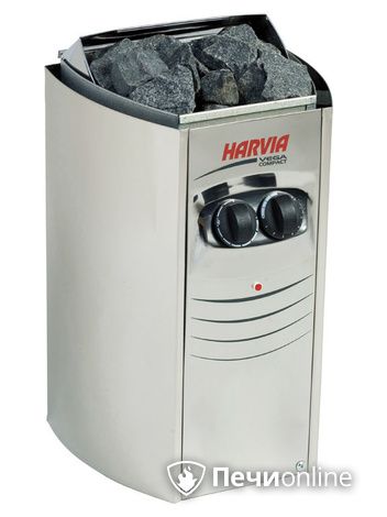 Электрокаменка для сауны Harvia Vega Compact ВС23 со встроенным пультом (HCB230400S) в Добрянке